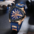 Relógio Masculino Esportivo Exclusivo com Pulseira de Silicone de Alta Qualidade, Quartzo com Data Automática, Novo Design, Sucesso de Vendas – Presente Ideal para Ele