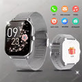 Novo Smartwatch Android com Tela Infinita de 2,01", Chamadas Bluetooth e Monitoramento de Oxigênio e Pressão Arterial – Unissex