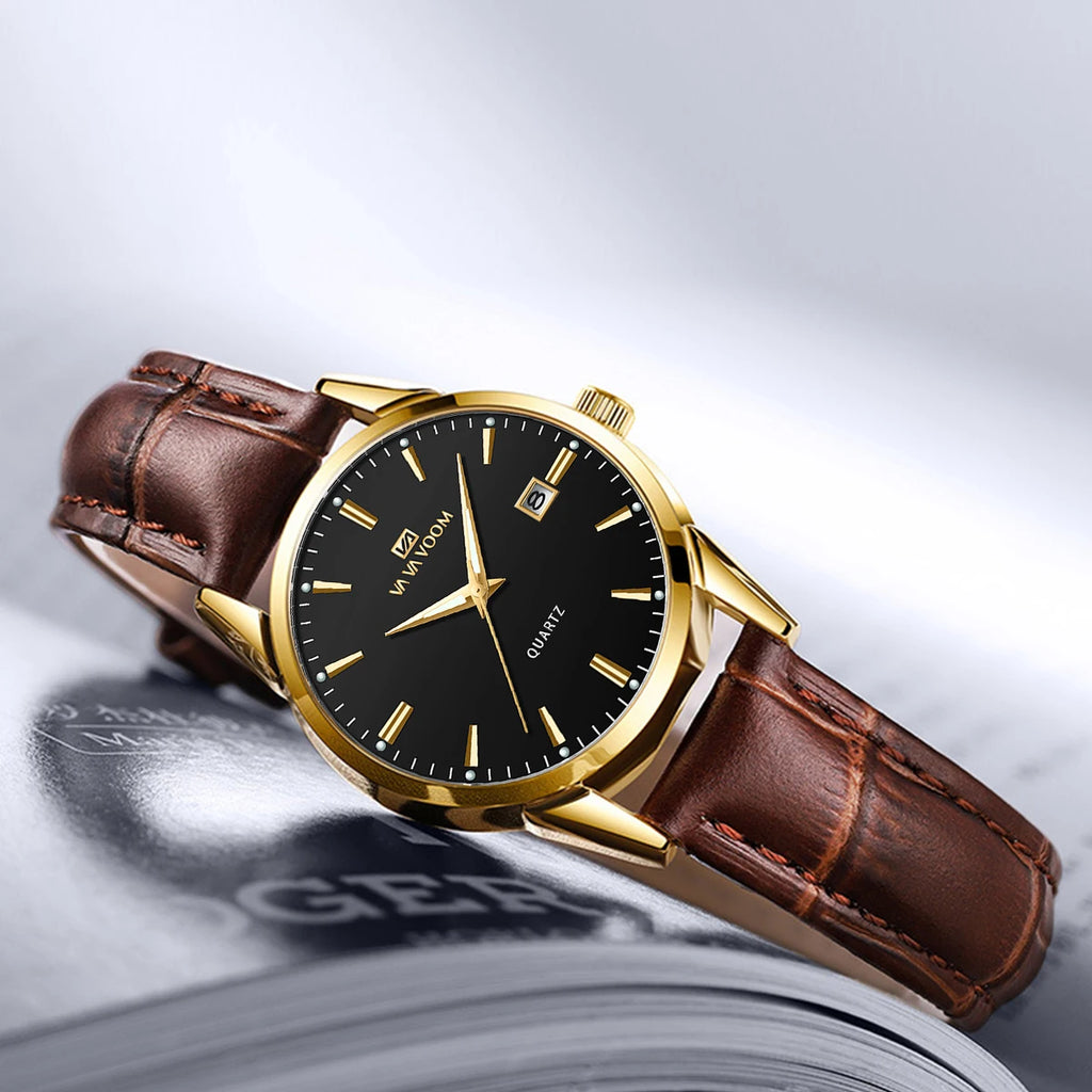 Relógio Feminino Fashion 29mm Mini Clássico de Luxo